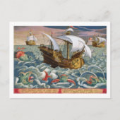 Jagd auf Meerestiere, Platte 84 von 'Venationes F Postkarte (Vorderseite)