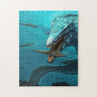 Jagd auf Mosasaurus Puzzle