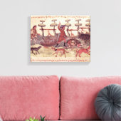 Jagd auf Netze Leinwanddruck (Insitu (Wohnzimmer))