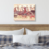 Jagd auf Netze Leinwanddruck (Insitu (Schlafzimmer))