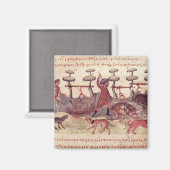 Jagd auf Netze Magnet (Vorderseite/Rückseite)