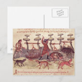 Jagd auf Netze Postkarte (Vorne/Hinten)