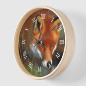 Jagd auf Rotfuchs während Ölmalerei Art Uhr (Winkel)