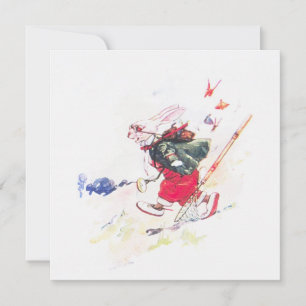 Jagd auf Schmetterlinge ~ Einladung