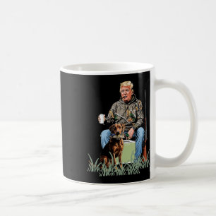 Jagd auf Trump Camouflage Funny Duck Jagdsaison Kaffeetasse