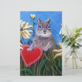 "Jagd auf Valentine" Briefpapier (Stehend Vorderseite)