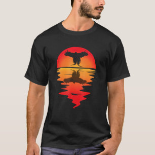 Jagd auf Vintage Sonnenuntergang Fasant Jagd B T-Shirt