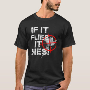 Jagd auf Vögel in Upland T-Shirt