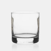 Jagd auf Vögel Whiskyglas (Links)