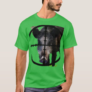 Jagd auf Wildschweine im Geltungsbereich Artikel 1 T-Shirt