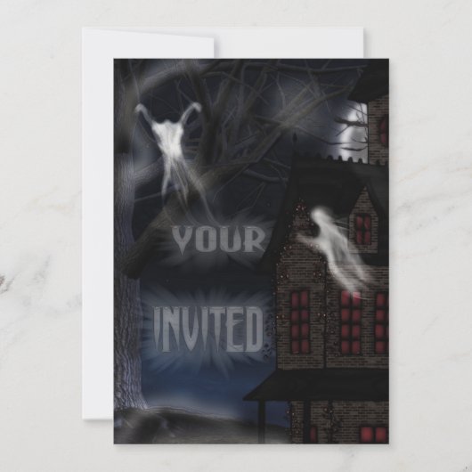 Jagd auf Willowstone Einladung (Vorderseite)