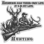 Jagd Aufkleber (Vorderseite)