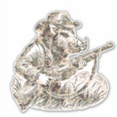 Jagd Aufkleber (Vorderseite)
