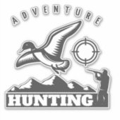 Jagd Aufkleber (Vorderseite)