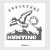 Jagd Aufkleber (Blatt)