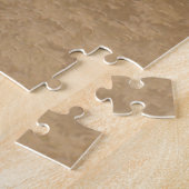 Jagd Bass Sprung über Hirschschädel Puzzle (Seite)