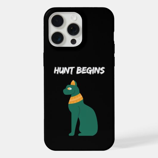 Jagd beginnt iPhone hülle (Rückseite)
