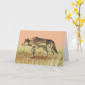 Jagd bei Sonnenaufgang Karte (Gelbe Blume)