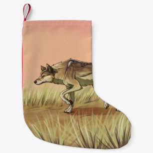 Jagd bei Sonnenaufgang Kleiner Weihnachtsstrumpf