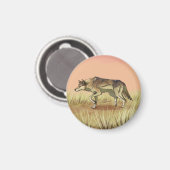 Jagd bei Sonnenaufgang Magnet (Vorderseite/Rückseite)