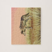 Jagd bei Sonnenaufgang Puzzle (Vertikal)