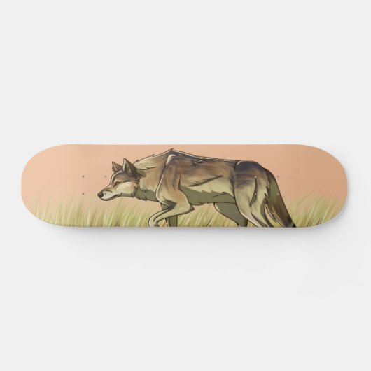 Jagd bei Sonnenaufgang Skateboard (Horizontal)