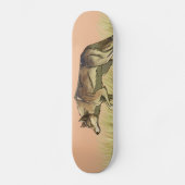 Jagd bei Sonnenaufgang Skateboard (Vorderseite)