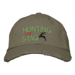 JAGD BESTICKTE BASEBALLKAPPE