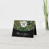 Jagd-Camouflage-Hochzeit danken Ihnen die Dankeskarte (Vorderseite)