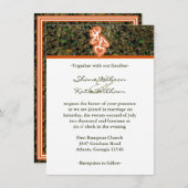 Jagd Camouflage Hochzeit Einladung (Vorne/Hinten)