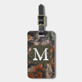 Jagd-Camouflage-Jäger Camoufla Gepäckanhänger (Vorderseite vertikal)