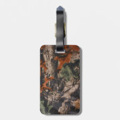 Jagd-Camouflage-Jäger Camoufla Gepäckanhänger (Rückseite vertikal)