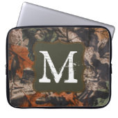 Jagd-Camouflage-Jäger-Camouflage-Monogramm 15" Laptopschutzhülle (Vorderseite)