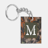 Jagd Camouflage Jäger Camouflage Real Key Chain Schlüsselanhänger (Vorderseite links)