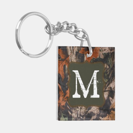 Jagd Camouflage Jäger Camouflage Real Key Chain Schlüsselanhänger (Vorderseite links)