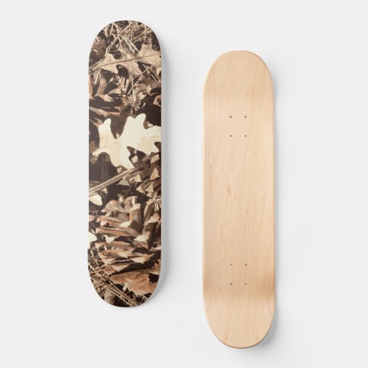 Jagd-Camouflage-Tarnungs-Geschenke für Jäger Skateboard (Vorderseite)