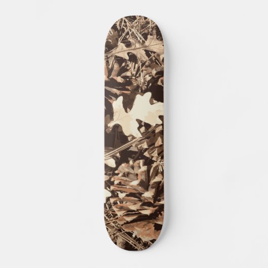 Jagd-Camouflage-Tarnungs-Geschenke für Jäger Skateboard (Vorderseite)