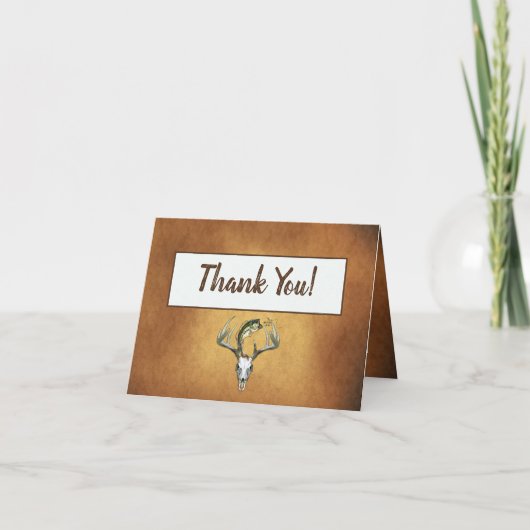 Jagd Dankeskarte (Vorderseite)