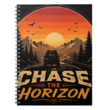Jagd den Horizont Vintage Retro Sonnenuntergang