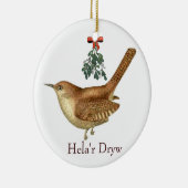 Jagd des Zaunkönigs Keramikornament (Rechts)