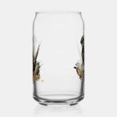 Jagd, deutsches Drahthaar Pointer Dosenglas (Rechts)