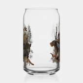 Jagd, deutsches Drahthaar Pointer Dosenglas (Rechts)