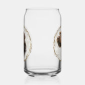 Jagd, deutsches Drahthaar Pointer Dosenglas (Links)