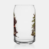 Jagd, deutsches Drahthaar Pointer Dosenglas (Links)