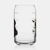 Jagd, deutsches Drahthaar Pointer Dosenglas (Links)