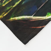 Jagd Dinosaurier Fleecedecke (Ecke)