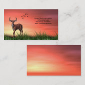 Jagd, draußen und der sportlichen Waren Visitenkarte (Vorne/Hinten)