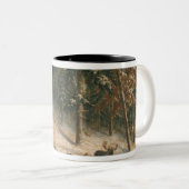 Jagd-Elche Zweifarbige Tasse (VorderseiteRechts)