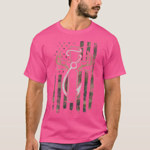 Jagd Faith - Jäger Fisherman Camouflage Usa T-Shirt
