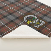 Jagd Ferguson Tartan Sherpa Blanken Thun Sherpadecke (3/4)